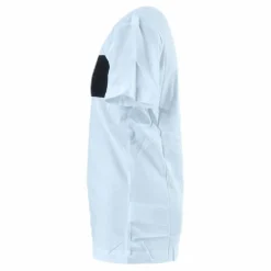 Nike Chest Panel Tee Junior White Vit Clearance