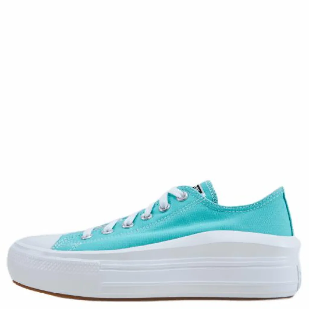 Converse Chuck Taylor All Star Move Electric Aqua/white/white Turkos Sale