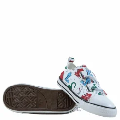 Chuck Taylor All Star 2v White/multi/black*Converse Clearance