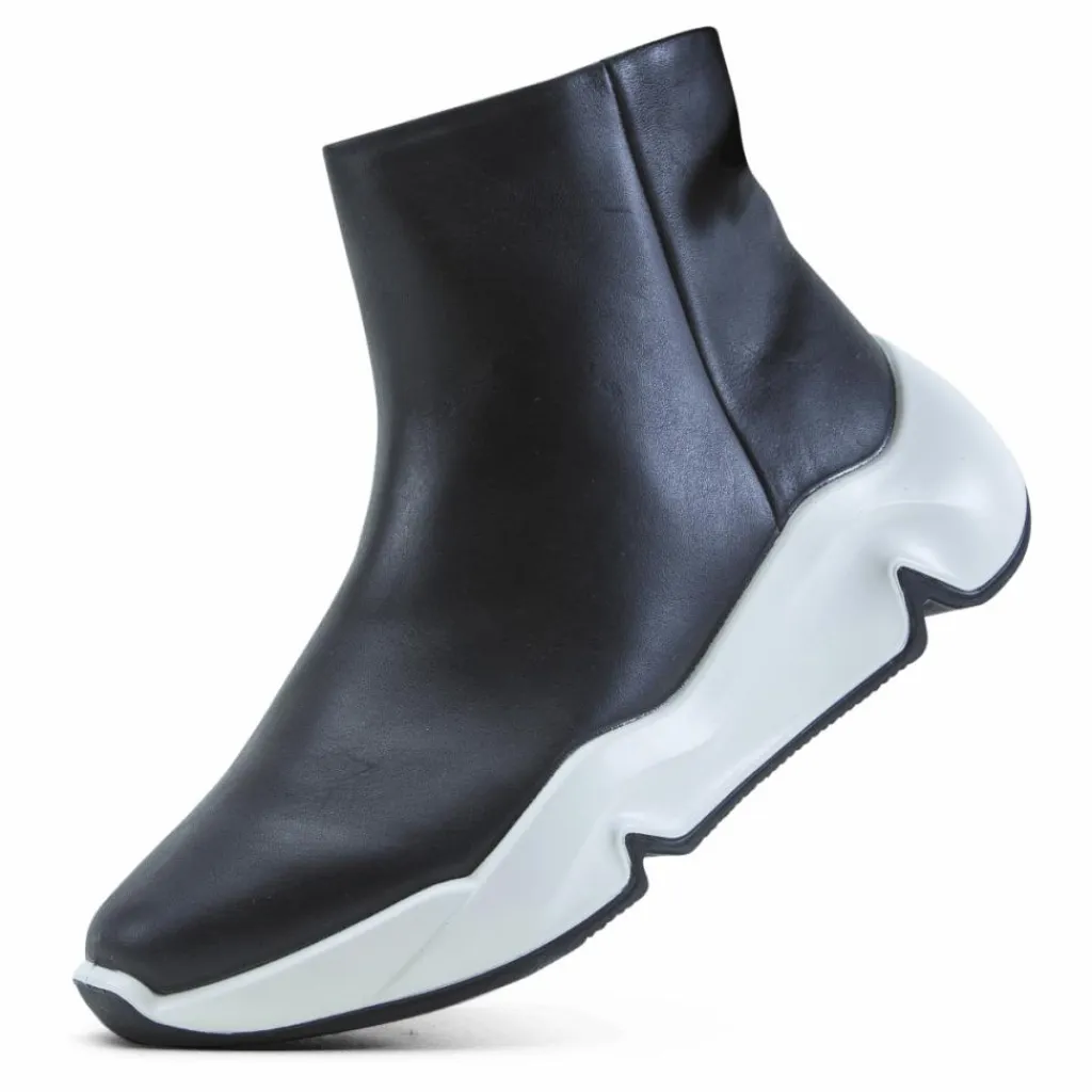 Chunky Sneaker Black*ECCO Discount