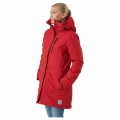 Didriksons Ciana Wns Parka Pomme Red Röd Best