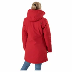 Didriksons Ciana Wns Parka Pomme Red Röd Best