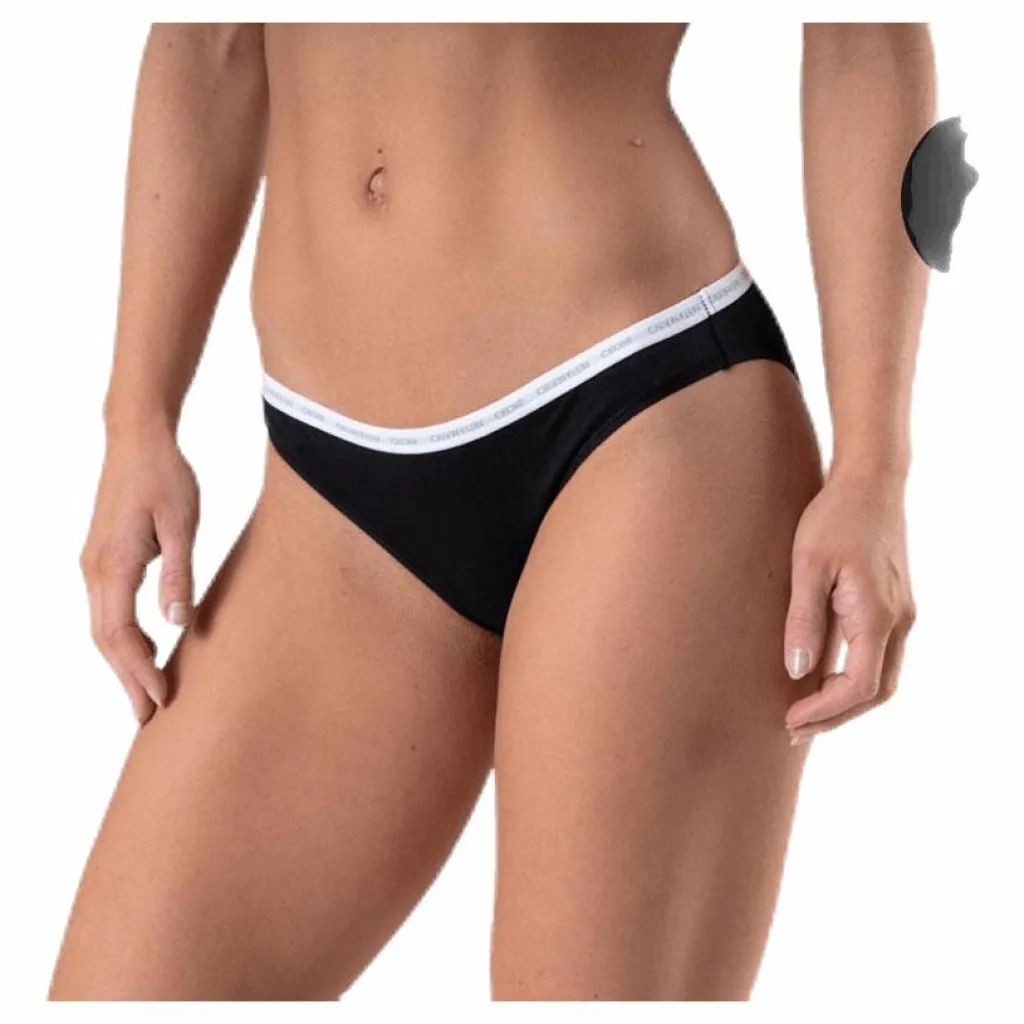 Ck One Cotton Bikini Brief 2-Pack Black*Calvin Klein New