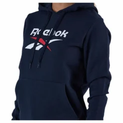 Cl F Big Logo Hoodie Ft Blue*Reebok Classic New