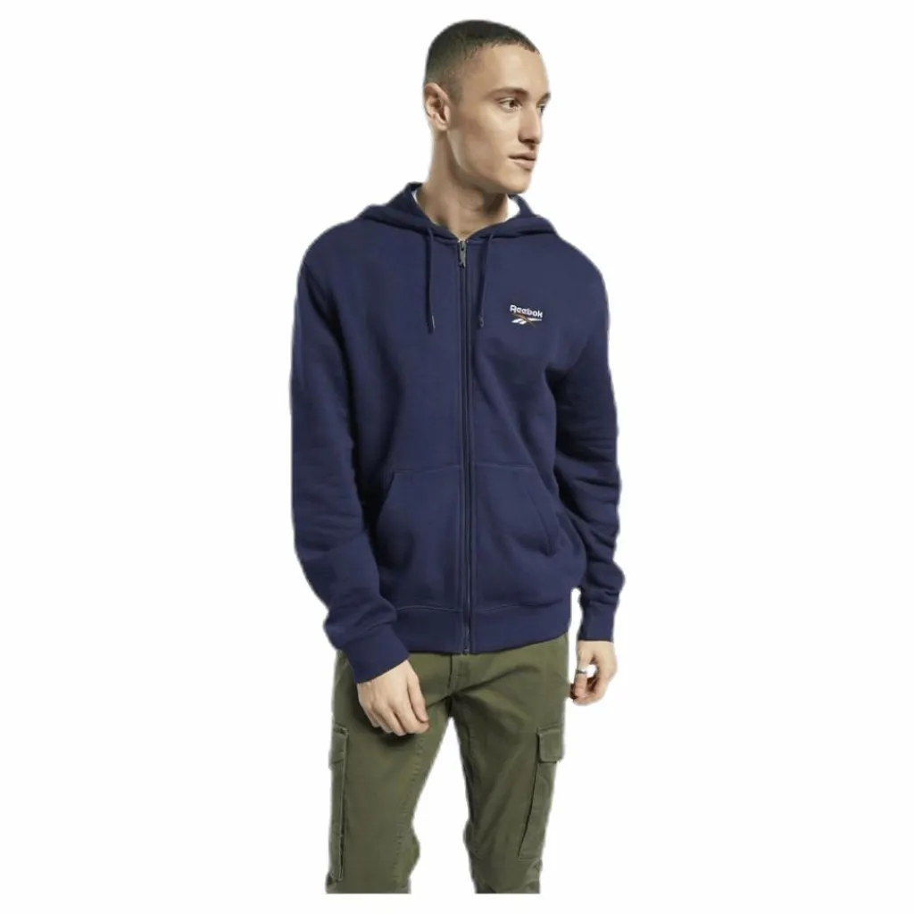 Cl F Vector Fullzip Blue*Reebok Classic New