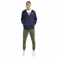 Cl F Vector Fullzip Blue*Reebok Classic New