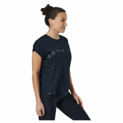 Röhnisch Clara Loose Tee Black Svart Sale
