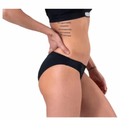 Classic Bikini Bottom Black*Puma Hot