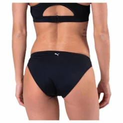 Classic Bikini Bottom Black*Puma Hot