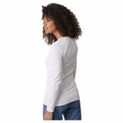Classic LS Top White*Boob Clearance