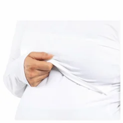 Classic LS Top White*Boob Clearance