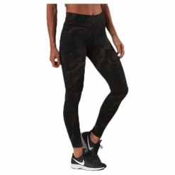 Classic Printed 7/8 Tights Brown/Black*Casall Best