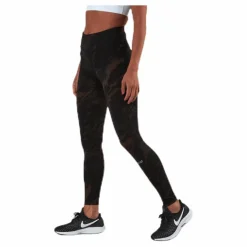 Classic Printed 7/8 Tights Brown/Black*Casall Best