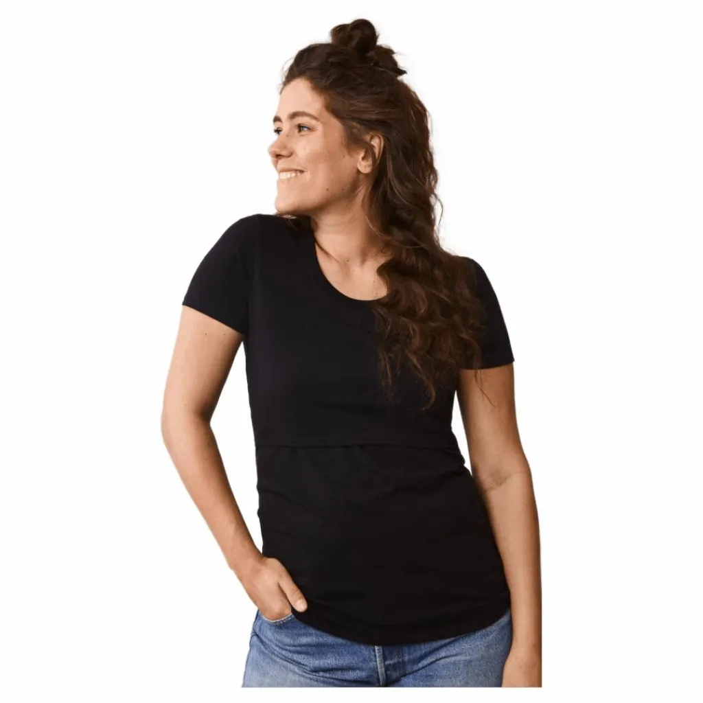 Boob Classic SS Top Black Svart Best