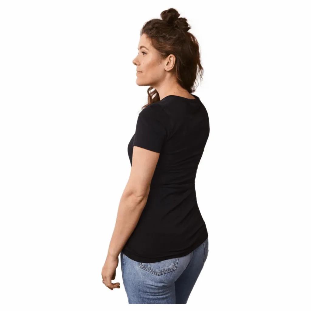 Boob Classic SS Top Black Svart Best