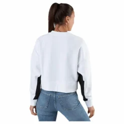 Classics Cropped Crew White*Puma Clearance