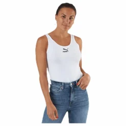 Puma Classics Sleeveless Body White Vit Best