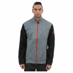 adidas Climaproof Heathered Jacket Black/Grey Grå Sale