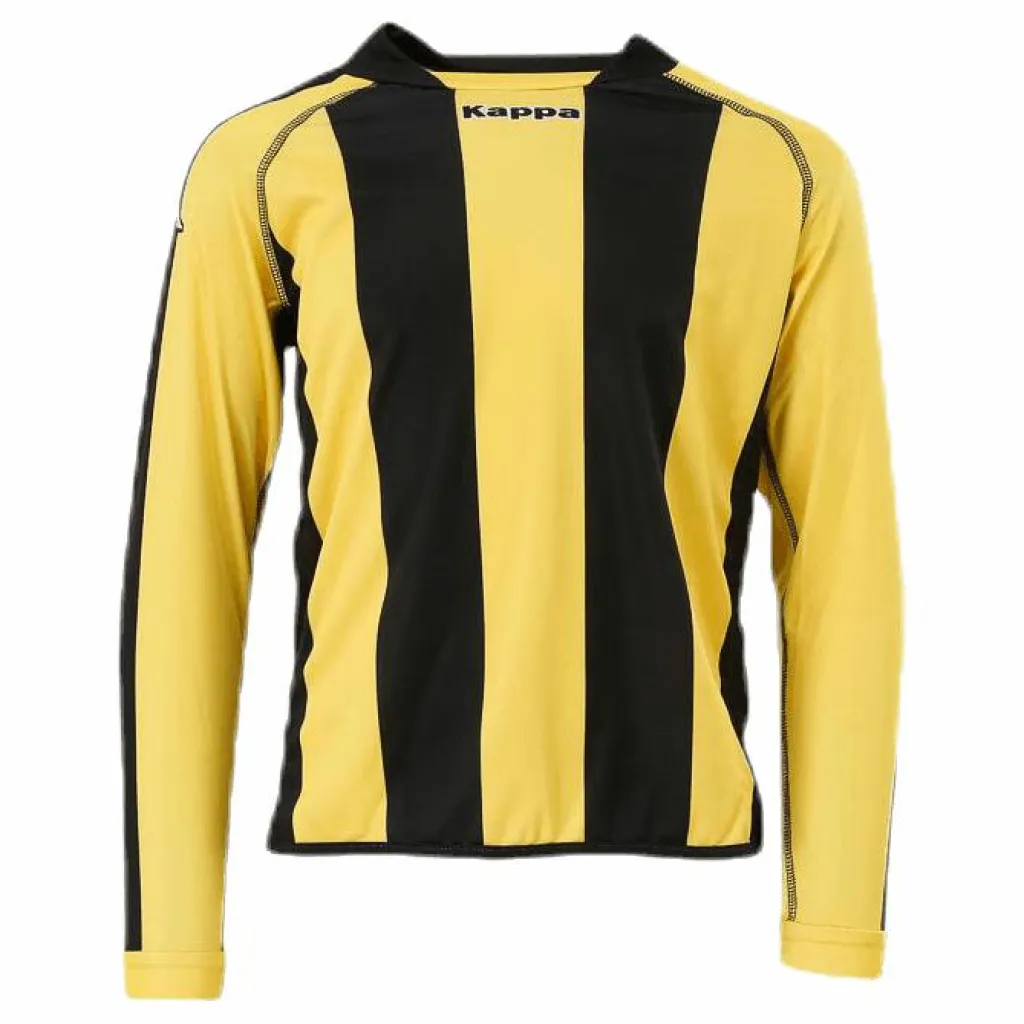 Clone Shirt L/S Black/Yellow*Kappa