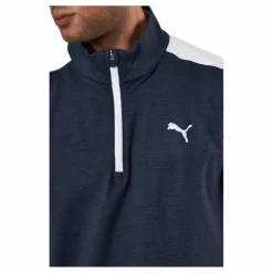 Cloudspun T7 1/4 Zip Blue*Puma Golf Clearance