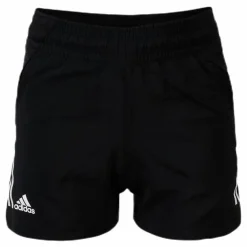 adidas Tennis Club 3 Stripes Shorts Youth Black Svart Clearance