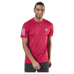 Club 3 Stripes Tee Pink*adidas Tennis Clearance