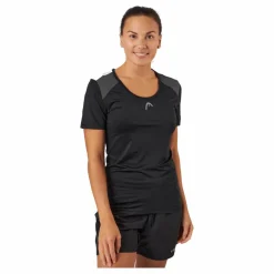 Club 22 Tech T-shirt Women Black*Head