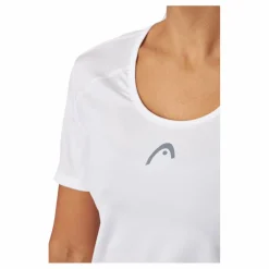 Head Club 22 Tech T-shirt Women White Vit Outlet