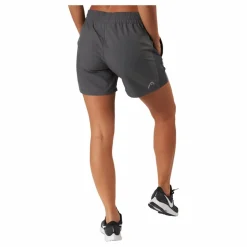 Head Club Shorts Women Anthrazite Grå