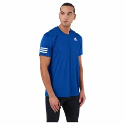adidas Tennis Club 3-stripe Tee Blå