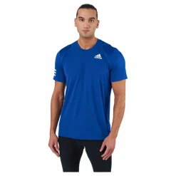 adidas Tennis Club 3-stripe Tee Blå