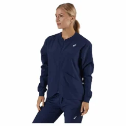 Club Woven Jacket Blue*ASICS Sale