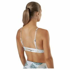 Rip Curl Coastal Palms Longline Triangle White/Green Vit och Grön