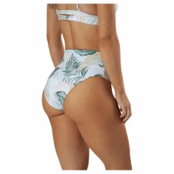 Coastal Palms Rollup Bottom White/Green*Rip Curl Discount