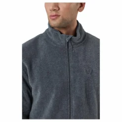 Whistler Cocoon M Fleece Jacket Dark Grey Melange Grå New