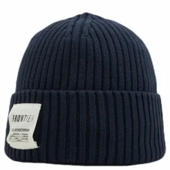 FRONTIER Cod Beanie Blue Blå Discount