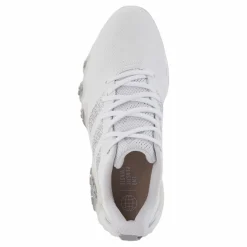 adidas Codechaos 22 Spikeless Golf Shoes Cloud White / Silver Metallic / Grey Two Vit Clearance