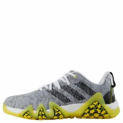 adidas Codechaos 22 Spikeless Golf Shoes Cloud White / Core Black / Beam Yellow Svart och Vit Discount