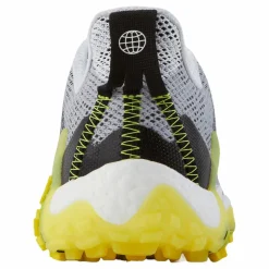 adidas Codechaos 22 Spikeless Golf Shoes Cloud White / Core Black / Beam Yellow Svart och Vit Discount