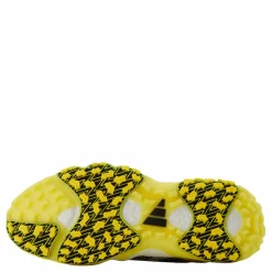 adidas Codechaos 22 Spikeless Golf Shoes Cloud White / Core Black / Beam Yellow Svart och Vit Discount
