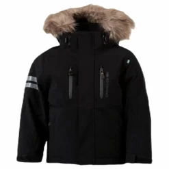 Lindberg Colden Jacket 15 000 mm Black Svart Discount