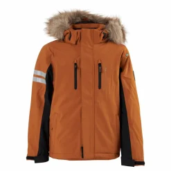 Lindberg Colden Jacket Sudan Brown Orange Discount