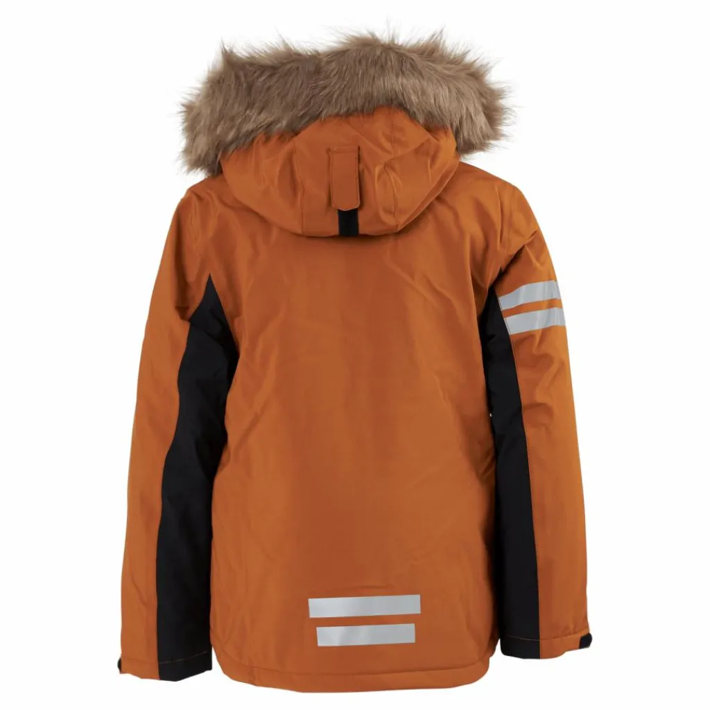 Lindberg Colden Jacket Sudan Brown Orange Discount