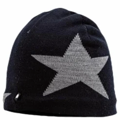 Molo Colder Star Beanie Black/Grey Svart och Grå Hot