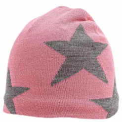Molo Colder Star Beanie Pink/Grey Rosa och Grå Sale