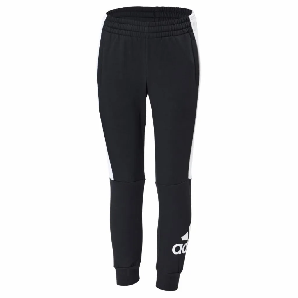 adidas Colorblock Joggers Black Svart Best