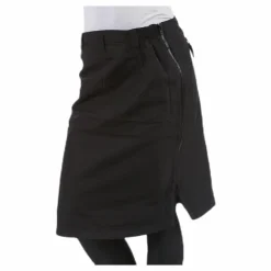 Dobsom Comfort Skirt, Short Black Svart Clearance