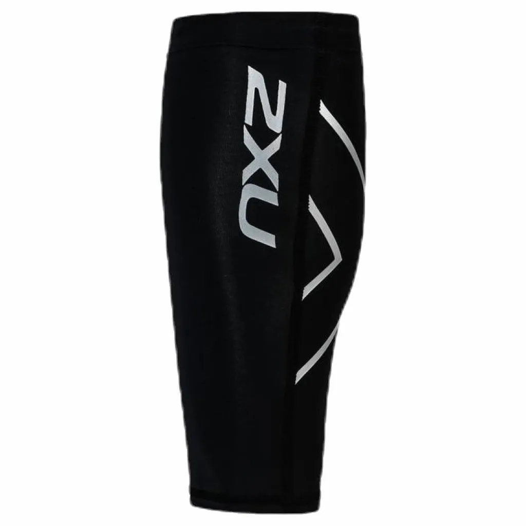 2XU Compression Calf Guards Black (PAIR) Svart New