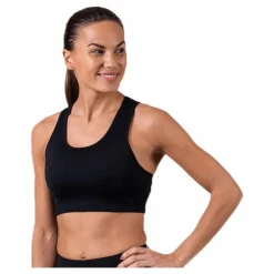 Compression Sports Bra C/D Black*Stay in place New