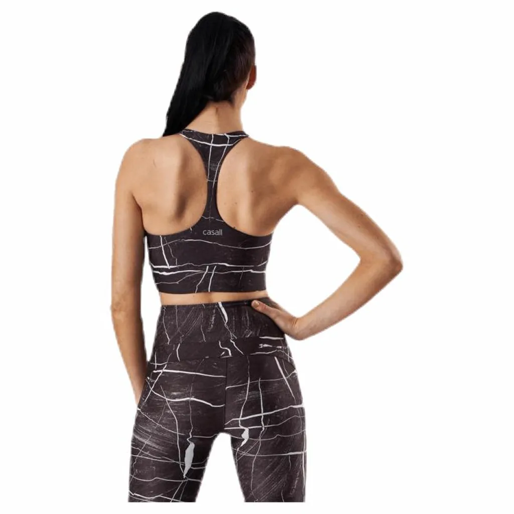 Casall Concious Connected Sports Top Brown/White Brun och Vit Online